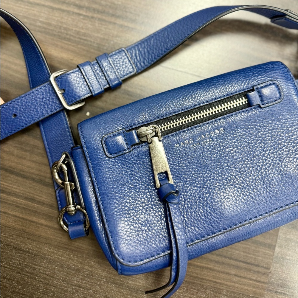 MARC JACOBS GOTHAM CROSSBODY SHOULDER BAG BLUE